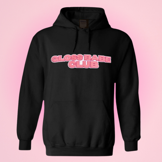 Pink Fluffy Gloss Babe Hoodie