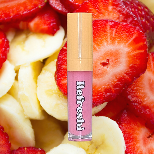 Strawberry-Banana Lip Pillow Gloss