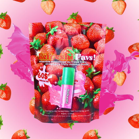 Strawberry Fruity Makeup Bundle